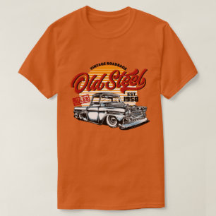 T-shirt Camionnette Vintage Classique Ancienne Acier 1958
