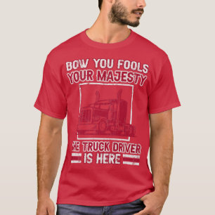 T-shirt Camionneur - 18 Conducteur de camion de fret de 18
