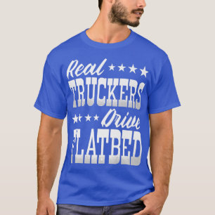 T-shirt Camionneur Camionneur Véritable Camionneur Conduit
