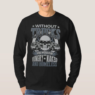 T-shirt Camionneur Conducteur de Camion