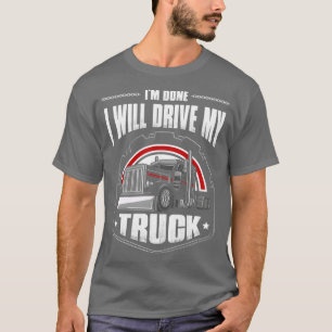 T-shirt Camionneur de camion rétro Camionneur Vintage 2