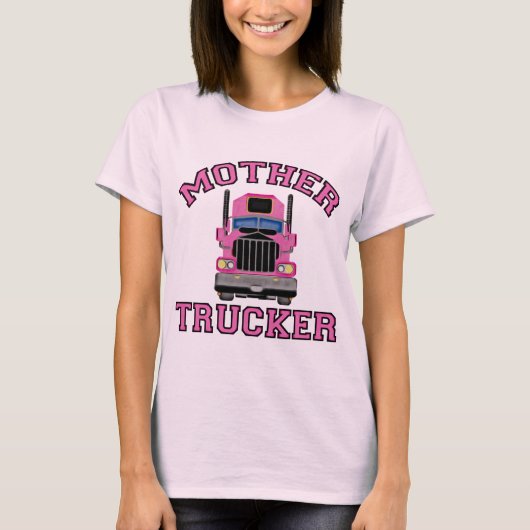 T-shirt Camionneur de mère (Devant)