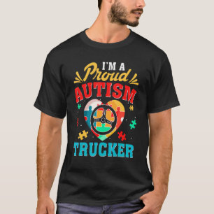T-shirt Camionneur drôle Autisme Sensibilisation Soutien A