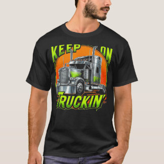 T-shirt Camionneur Rétro Camionneur Camionneur Camionneur 