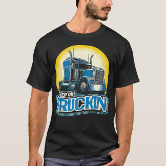 T-shirt Camionneur Rétro Camionneur Camionneur Camionneur 