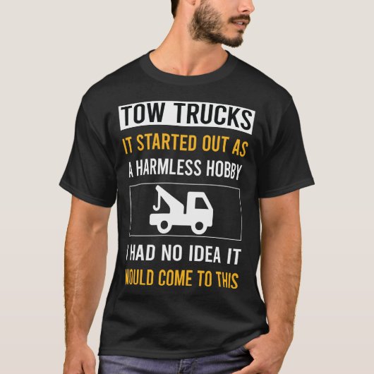 T-shirt Camions Camion Hobby sans danger (Devant)