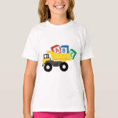 T-shirt Camions de construction ABC (Devant)