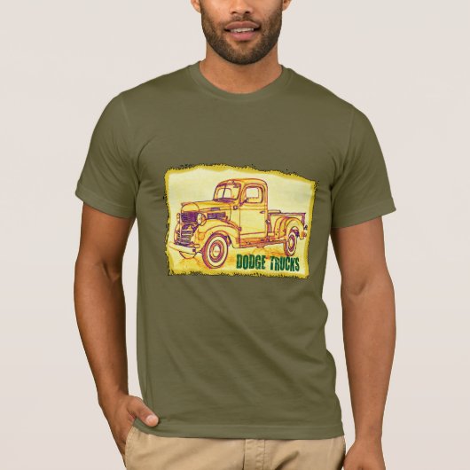 T-SHIRT CAMIONS DE DODGE (Devant)