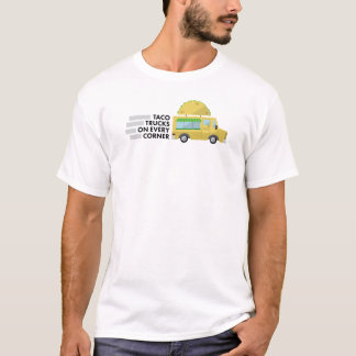 T-shirt Camions de taco sur chaque chemise faisante le