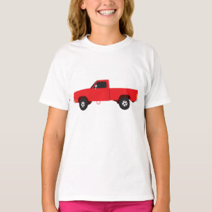T-shirt Camions de transport de camionnettes