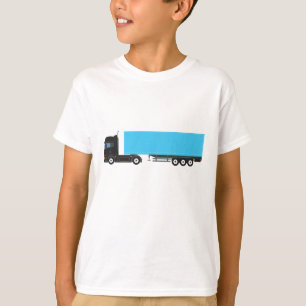 T-shirt Camions de transport semi-remorque