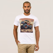 T-shirt Camions Monster (Devant entier)