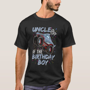T-shirt Camions Monstre De Requin Pour Hommes Oncle Of Bir