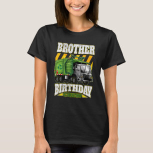T-shirt Camions-poubelles Brother Birthday Crew