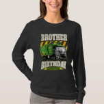 T-shirt Camions-poubelles Brother Birthday Crew<br><div class="desc">Camions-poubelles Brother Birthday Crew.</div>