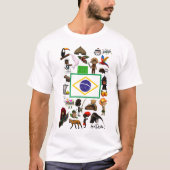 T-shirt Camisa Brasil  (Devant)