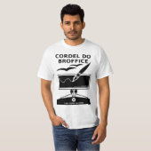 T-shirt Camisa Cordel font BrOffice (Devant entier)