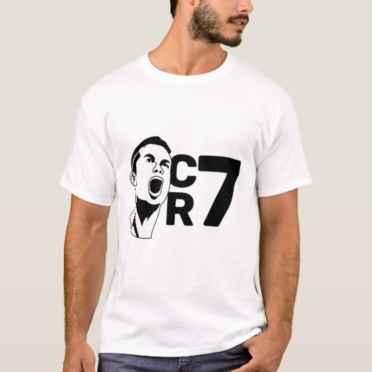 T-shirt Camisa Design CR7 | Modelo 1 (Devant)