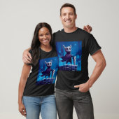 T-shirt camisa do jeu chevalier creux (Unisexe)
