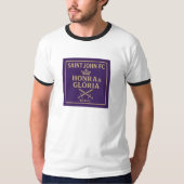 T-shirt Camisa Honra & Glória Saint John FC. (Devant)