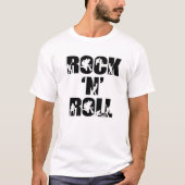 T-shirt Camisa I Love Rock In Roll (Devant)