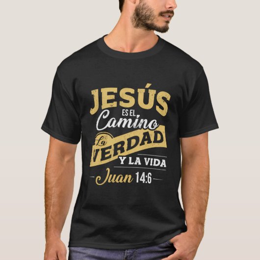 T-shirt Camisas Cristianas De Manga Larga Sobre Jesus (Devant)