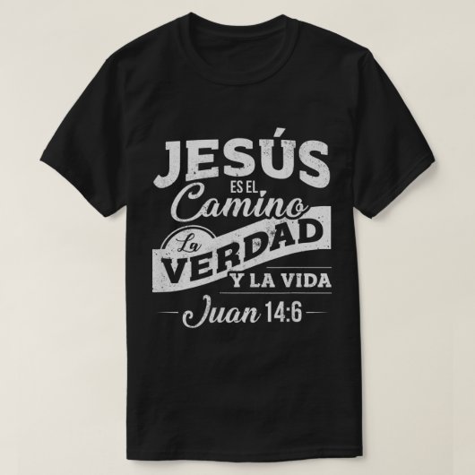 T-shirt Camisas de Jesus con versiculos de la Biblia (Design devant)