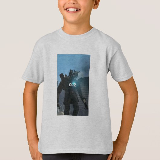 T-shirt Camiseta básica para niños skibidi toliet (Devant)