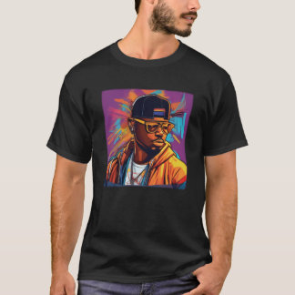 T-shirt Camiseta Básica - Street graffiti art Hip Hop