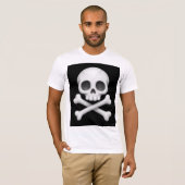 T-shirt Camiseta Bella+Canvas Crânio Polido (Devant entier)