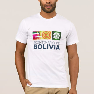 T-shirt Camiseta bicentenario de la Bolivie