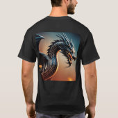 T-shirt Camiseta Black Dragon (Dos)