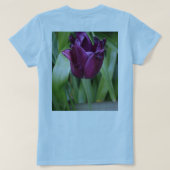 T-shirt Camiseta blanca floral mujer (Design dos)