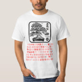 T-shirt Camiseta bonsaika (Devant)