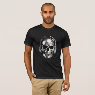T-shirt Camiseta Calavera Metálica / Crâne métallique T-sh