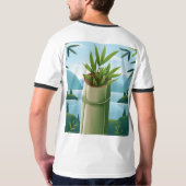 T-SHIRT CAMISETA COM PANDA (Dos)