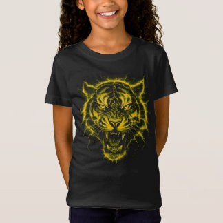 T-Shirt Camiseta con tigre eléctrico