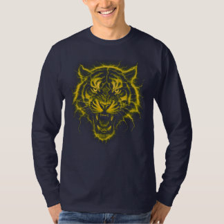 T-shirt Camiseta con tigre eléctrico
