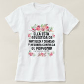 T-shirt Camiseta cristiana en espanol (Design devant)
