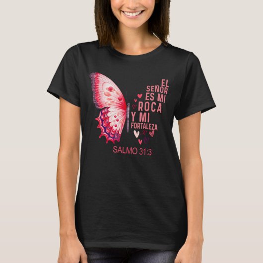T-shirt Camiseta cristiana Para Mujer Y Mujer en espanol S (Devant)