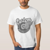 T-shirt Camiseta custom motorcycle (Devant)