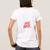 T-shirt Camiseta de mujer Payback (Dos)