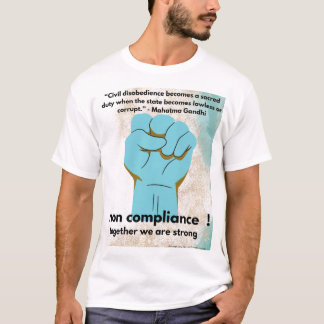 T-shirt camiseta de protesta contra la agenda del WEF