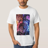 T-shirt Camiseta Demon Slayer electro color  (Devant)