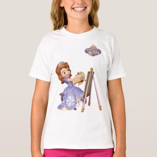 T-shirt Camiseta Digitalizada de la princesa Sofia (Devant)
