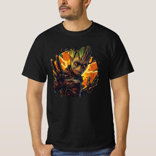 T-shirt Camiseta do Groot (Devant)