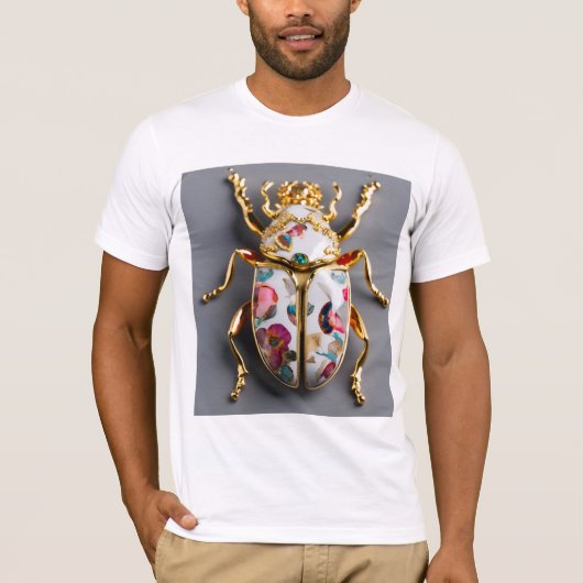 T-SHIRT CAMISETA ESTAMPADA ESCARABAJO (Devant)