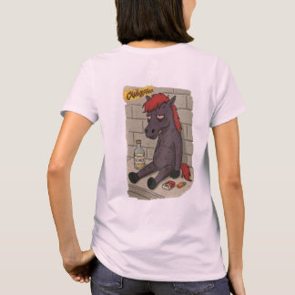 T-shirt Camiseta Fem. Cavalo de Fogo - Back