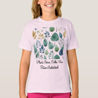 T-shirt Camiseta Fem Juvenil Básica Raízes do Futuro-3