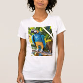 T-shirt Camiseta feminina justa Bella+Canvas (Devant)